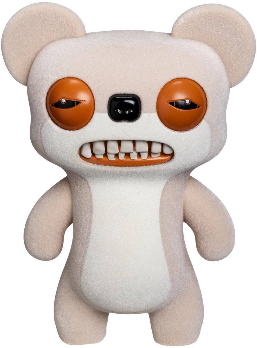 Cauchemar de l'ours en peluche Fugglers - monstre beige avec des dents humanoïdes