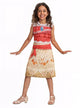 Déguisement disney - moana 2, costume moana vaiana basic plus dress, taille m (7-8 ans)