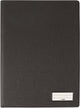 Dossier d'écriture Sigel - format A4 - avec compartiment pour stylos, pochette pour insert et support pour bloc-notes - anthracite - si-ef415