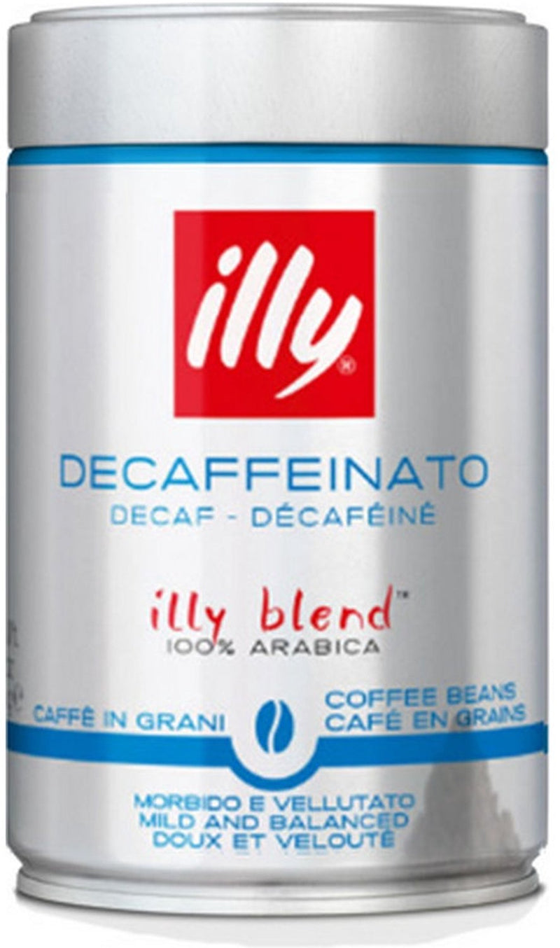 Illy - grains de café - sans caféine - 12 x 250 grammes