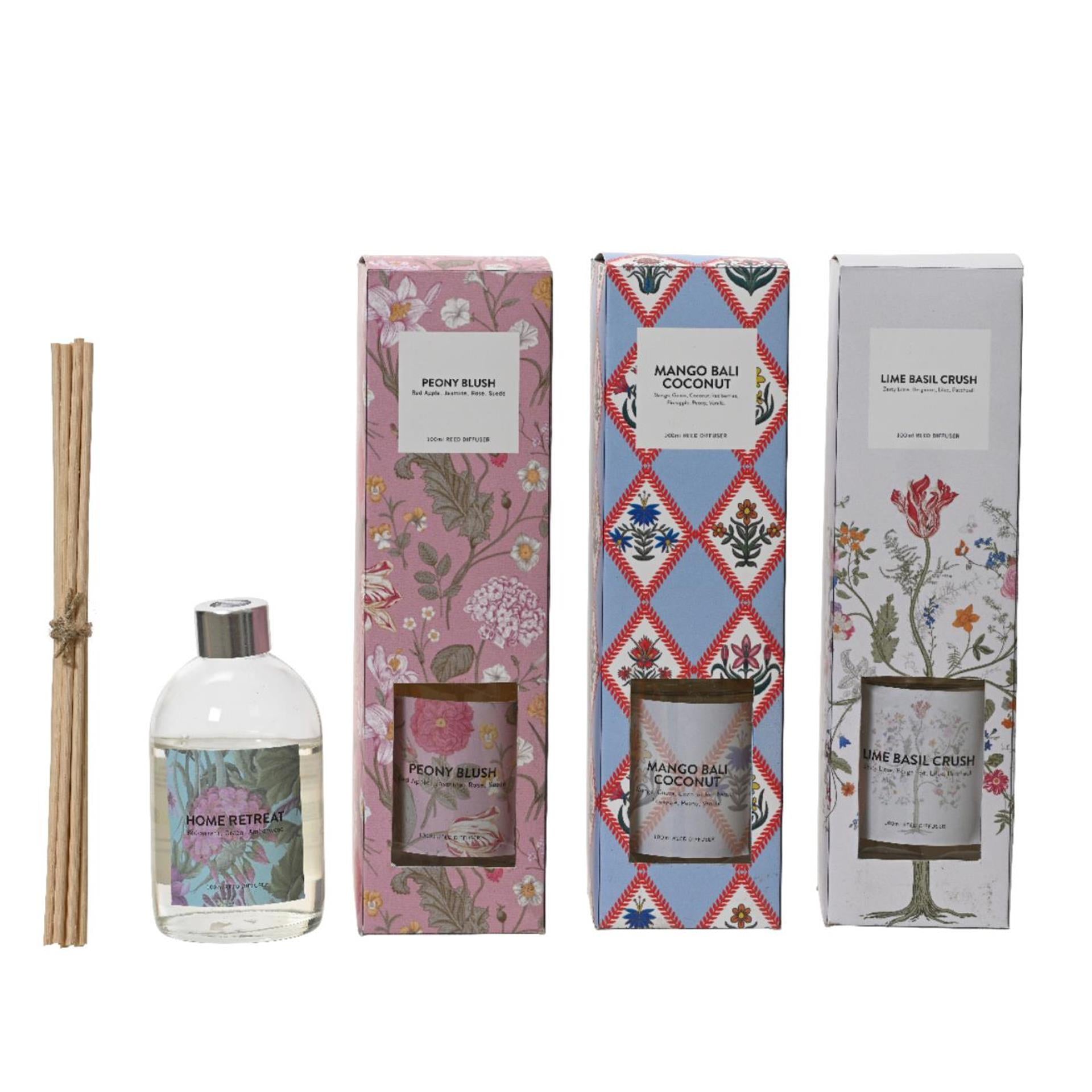 Verre Decoris avec bâtonnets parfumés 100ml