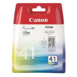 Cartouche d'encre canon cl-41 cyan magenta jaune