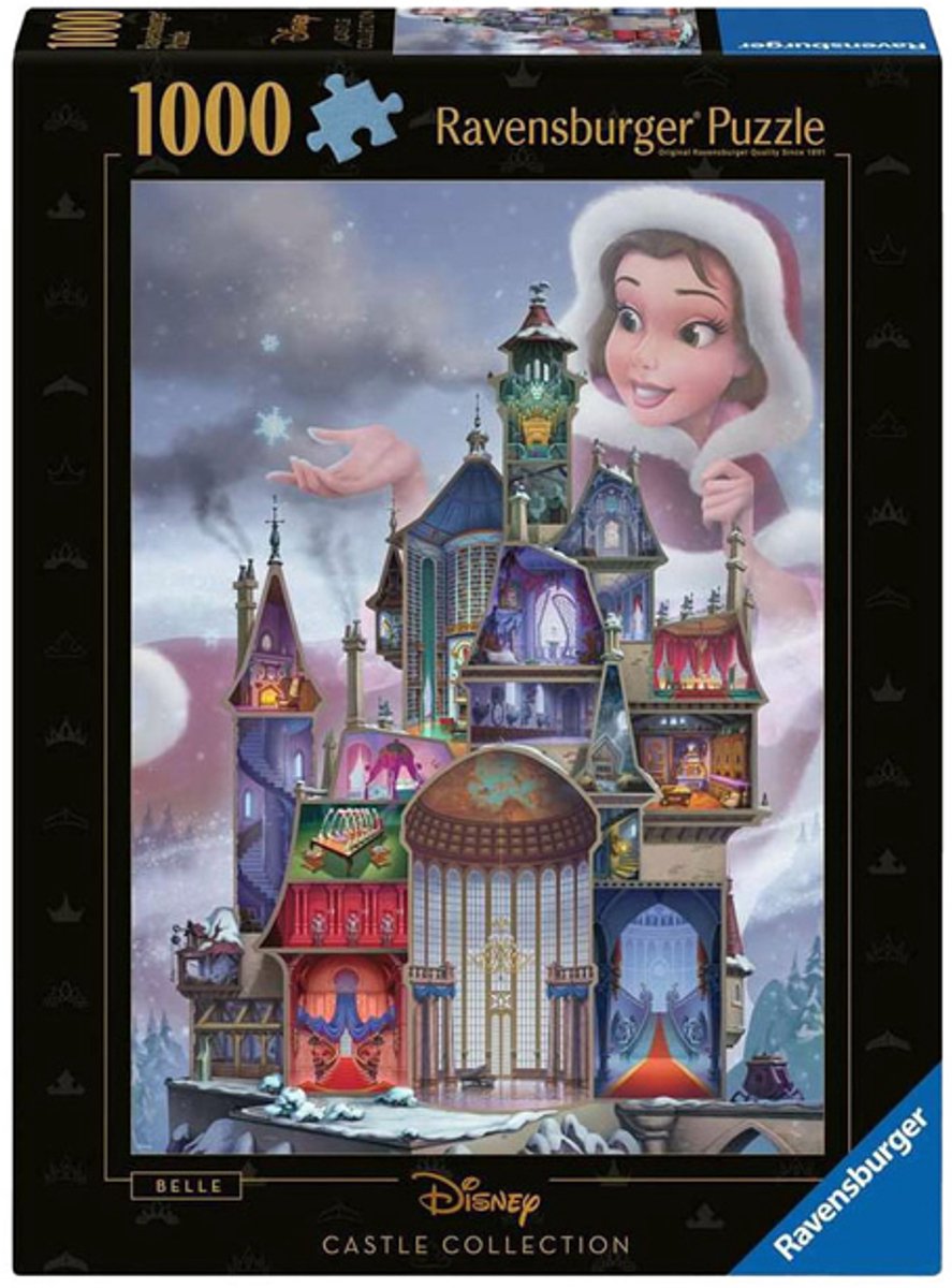 Ravensburger Jigsaw Puzzle Castles Belle, 1000st.
