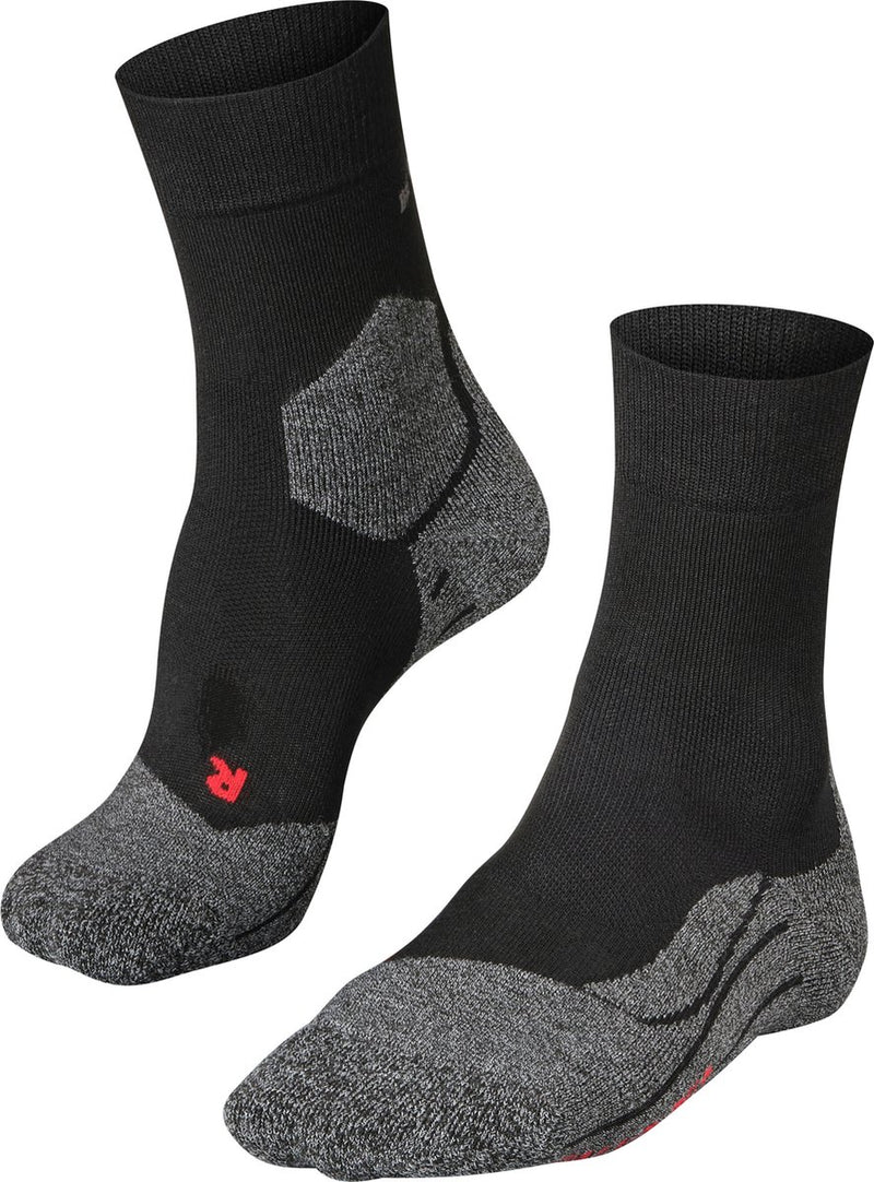Falke ru3 anti-ampoules lyocell matériau fonctionnel chaussettes de course hommes noir - taille 42-43
