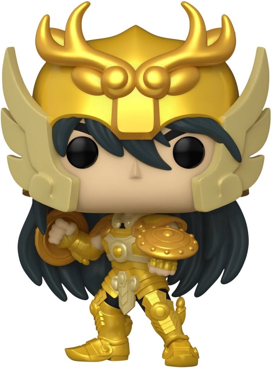 Funko saint seiya-pop! figurine d'animation balance dorée shiryu 9 cm figurine de collection - multicolore