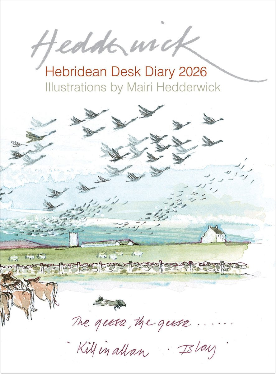 Agenda de bureau Hedderwick Hébrides 2026