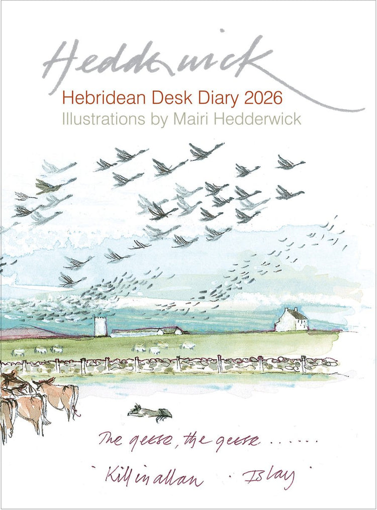 Agenda de bureau Hedderwick Hébrides 2026