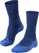 Falke tk1 laine anti-ampoules laine épaisse matériau fonctionnel chaussettes de marche hommes bleu - taille 42-43