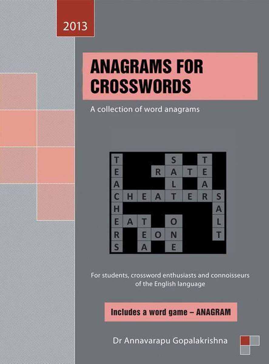 Anagrammes pour les mots croisés