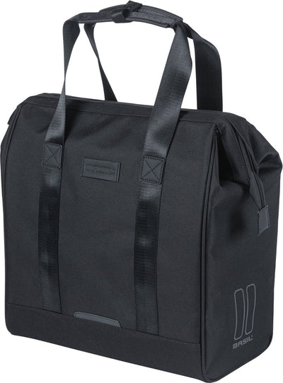 Basil Grand Bicycle Shopper - Black Water-Retourner Sac pour les vélos électriques, 23L