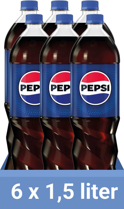 Pepsi - régulier - 6 x 1,5 litres - pack économique