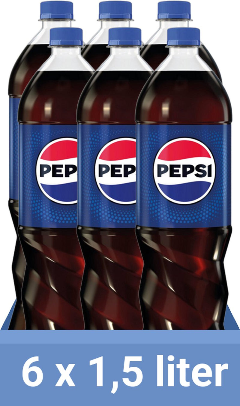 Pepsi - régulier - 6 x 1,5 litres - pack économique