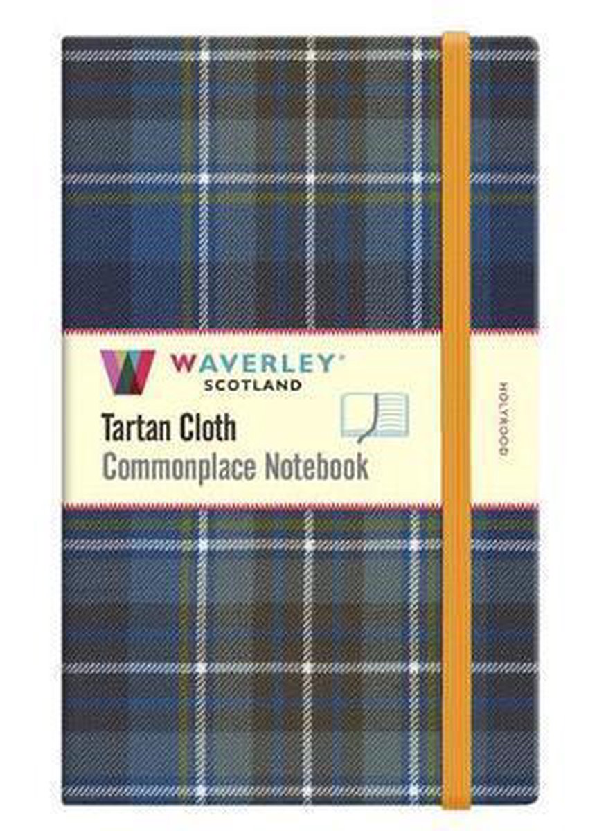 Grand carnet tartan Waverley Holyrood : 21 cm x 13 cm