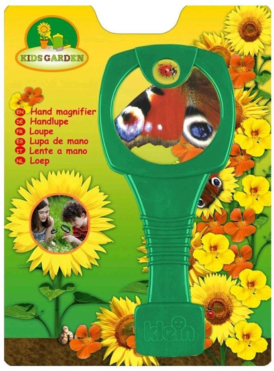 Ensemble d'expérimentation Klein Toys - avec loupe et pince à épiler - vert