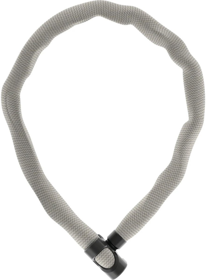 Antivol à chaîne Abus pour vélo - chaîne ivera couleur 7210 - niveau de sécurité 8 - beige - 85 cm - adapté aux vélos électriques et vélos de ville