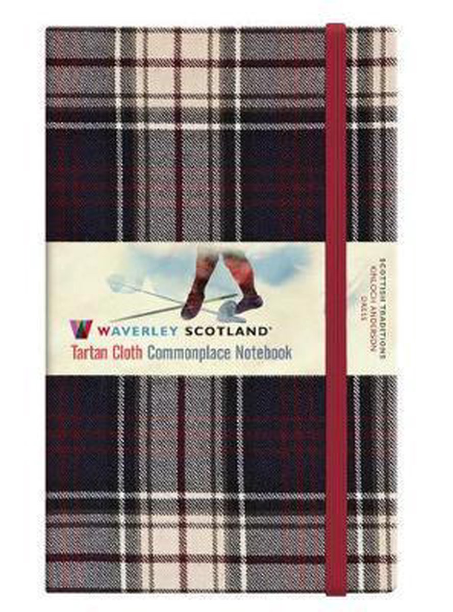 Robe tartan : grand carnet waverley (21cm x 13 cm)