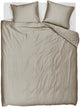 Housse de couette à langer Beddinghouse - uni - lits jumeaux - 260x200 220 - sable