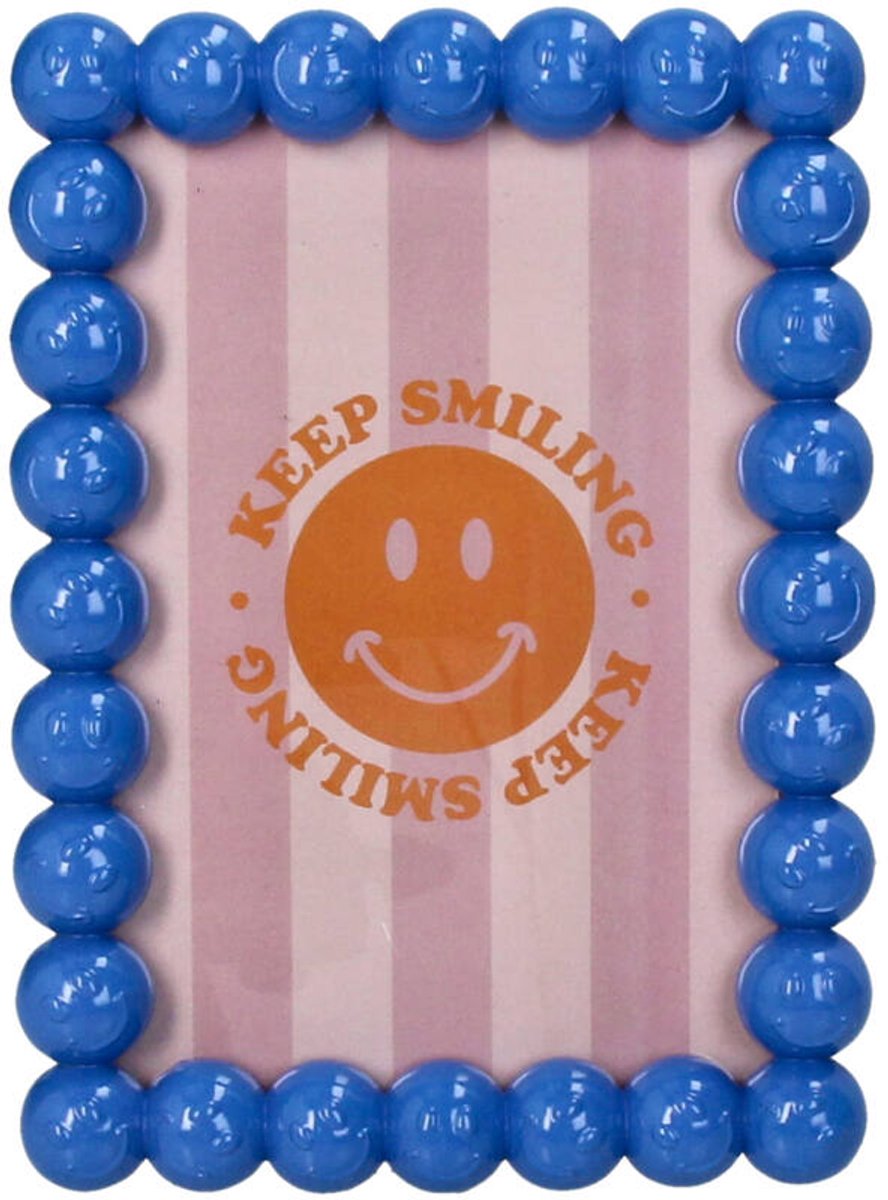 Cadre photo collection hd smiley polyrésine 10x15cm
