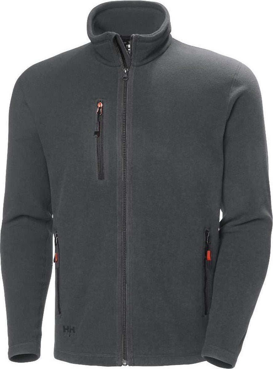 Helly Hansen Oxford Light Fleece Jacket 72097 - homme - gris foncé - xl