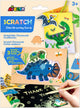 Cartes de vœux à gratter Avenir - dinosaures - avec enveloppes - 3 pièces - 3 ans