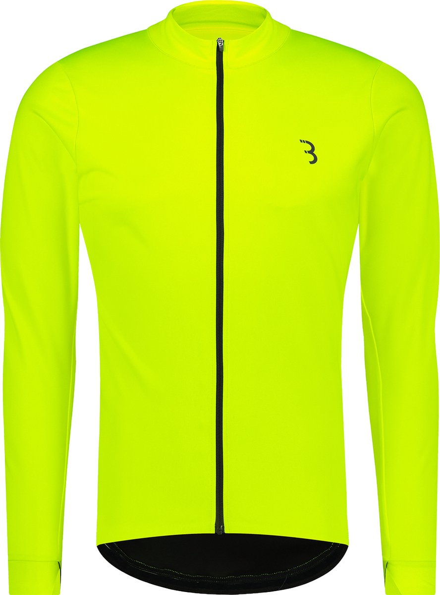 Bbb cycling triguard 3.0 veste de cyclisme homme - veste de cyclisme trois saisons homme - coupe-vent déperlant - jaune fluo - taille m - bbw-452