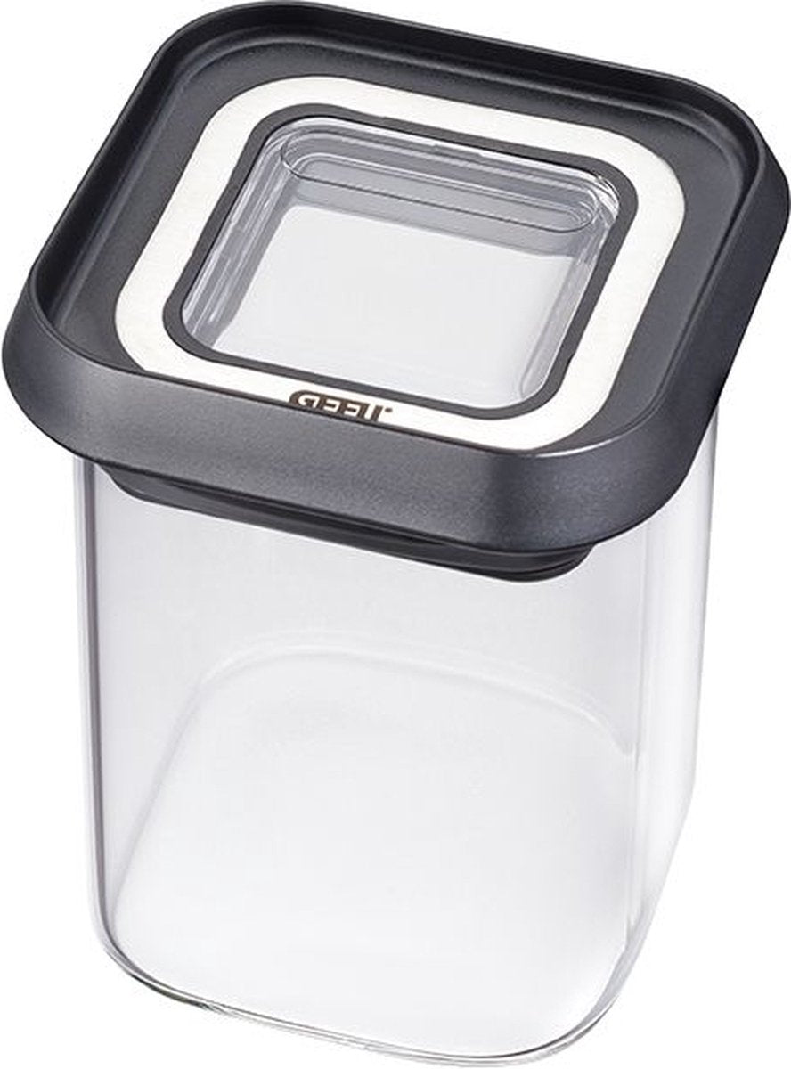Pot de conservation Gefu garde-manger 180 ml – verre inox – hermétique – pour herbes et épices