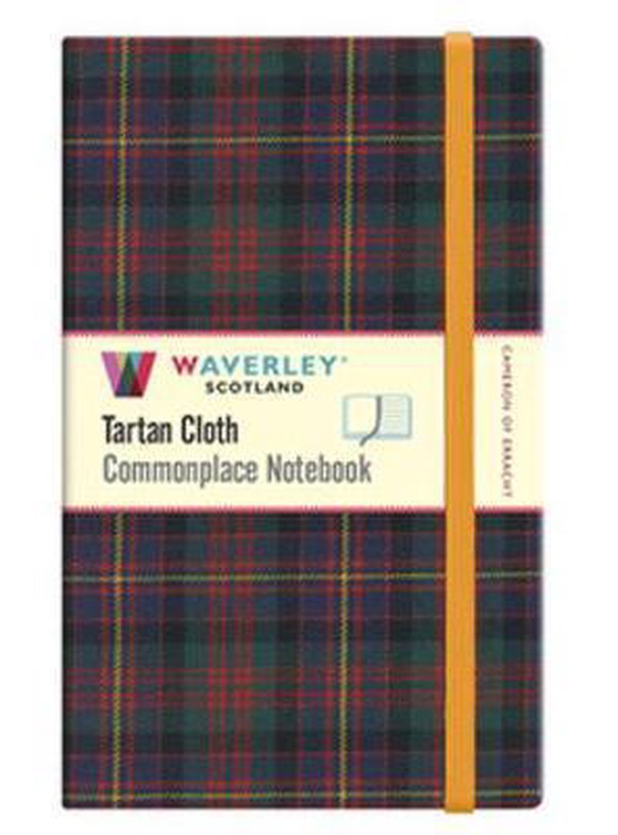 Cameron d'Eracht : Waverley Ecosse grand carnet banal en tartan