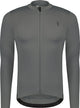 Bbb cycling essence ls - chemise de cyclisme manches longues homme - 10-15 °c - chemise VTT et cyclisme respirante avec 3 poches arrière - gris foncé