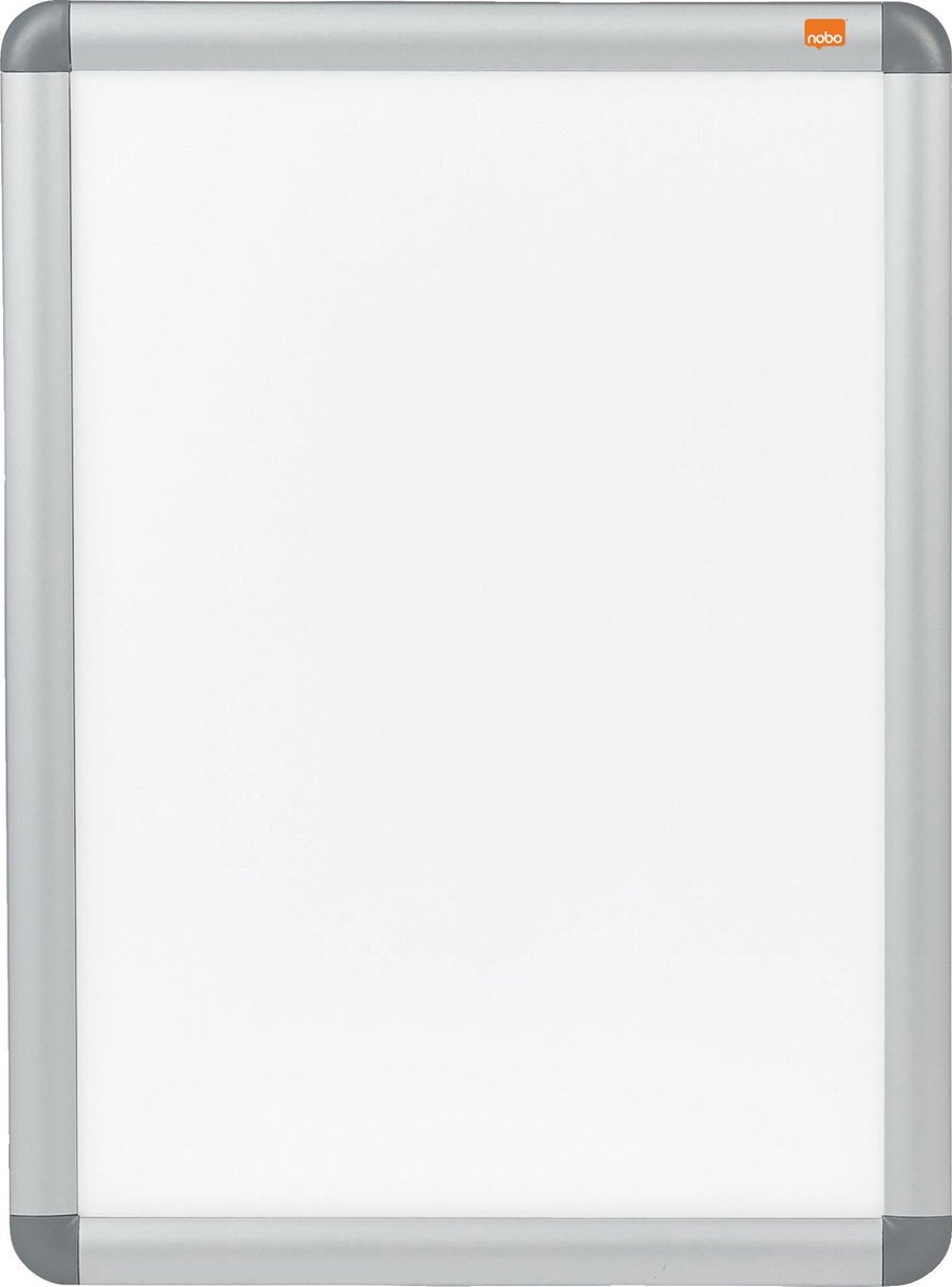 Cadre à clic Nobo en aluminium A3 pour documents et affiches - avec matériel de fixation murale