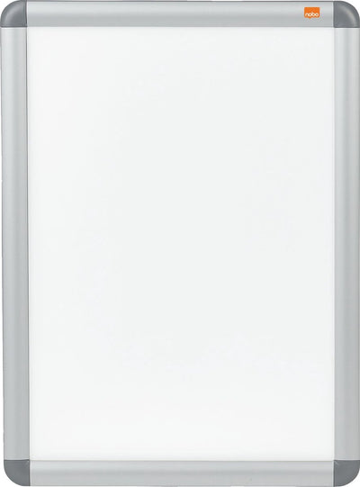 Cadre à clic Nobo en aluminium A3 pour documents et affiches - avec matériel de fixation murale