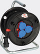 Brennerstuhl enrouleur de câble ak 240 noir 20 mètres h05rr-f 3g1.5