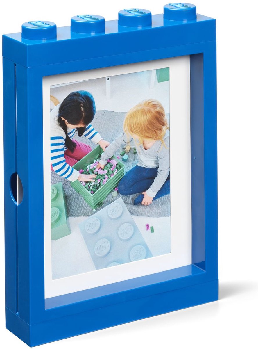 Lego - cadre photo - polypropylène - bleu