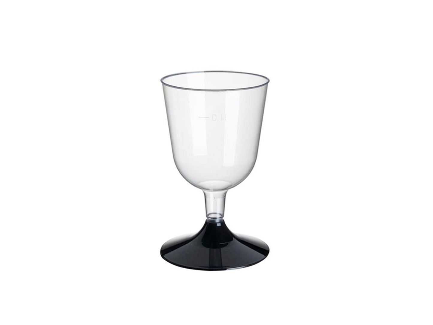 Papstar 20 verres à vin blanc 0,1l limpide