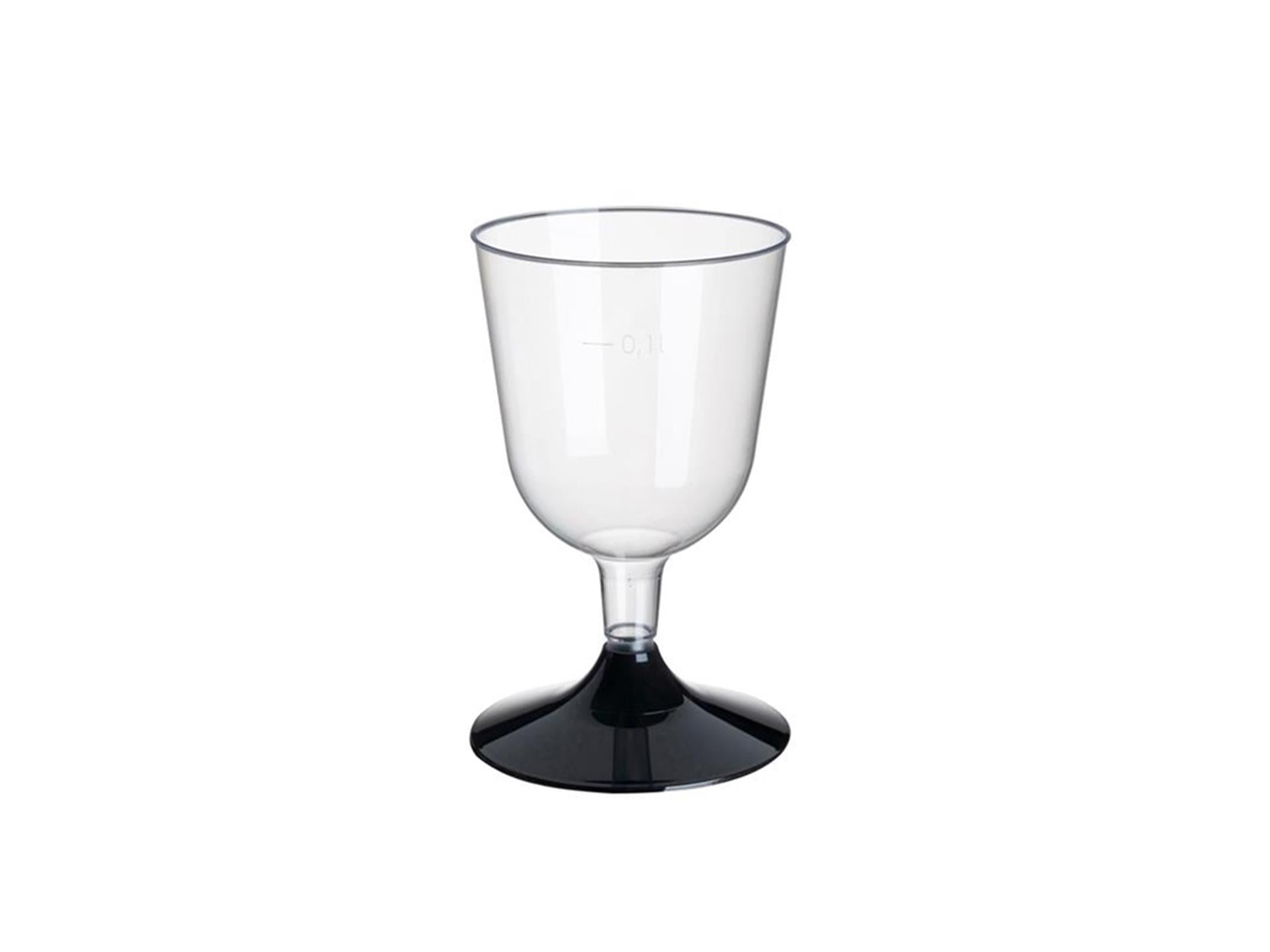 Papstar 20 verres à vin blanc 0,1l limpide