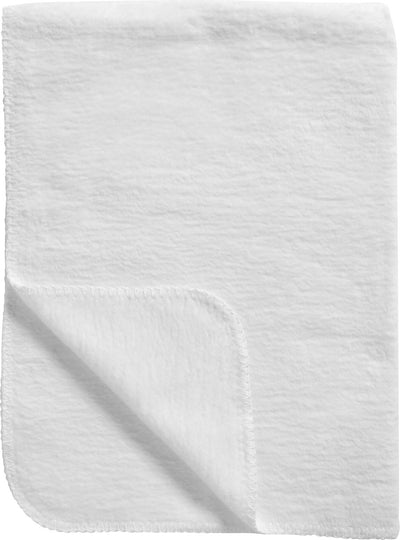 Couverture de berceau Meyco baby uni - tissée - blanc - 75x100cm - 1,0 tog