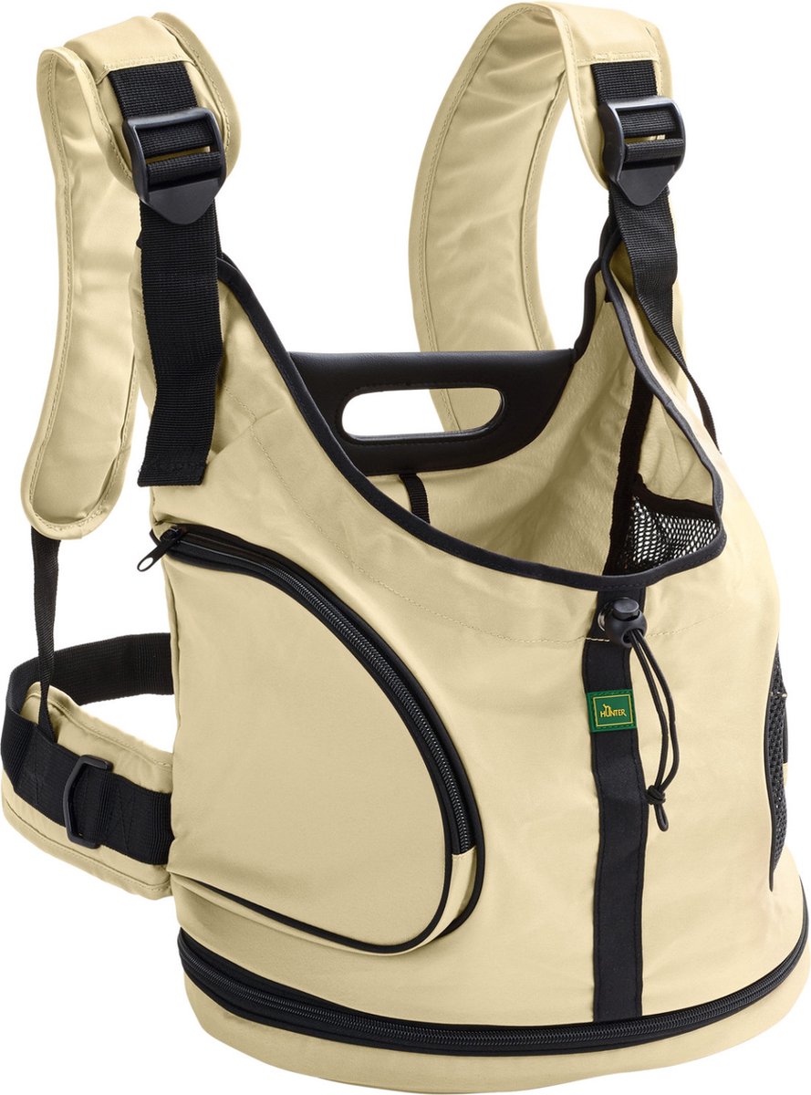 Sac à dos Hunter kangourou - beige - 30 x 20 x 30 cm