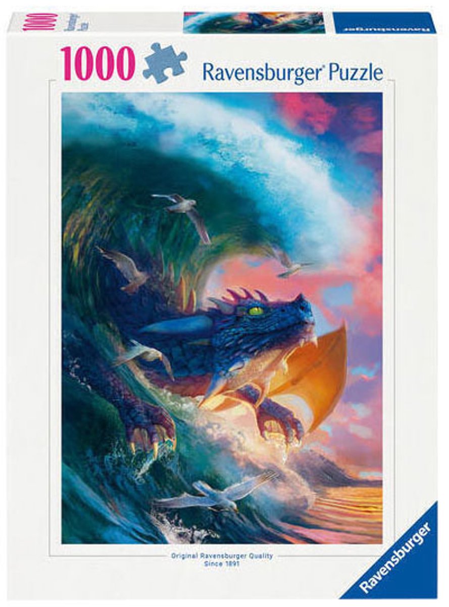 RABENSBURGER JIGSAW PUBLISS DRAGON RACE, 1000ST.