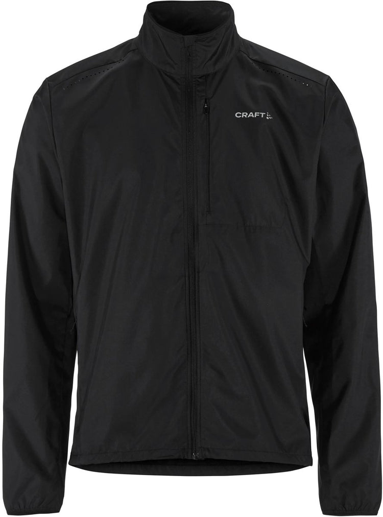 Craft essence coupe-vent 2 m gilet de sport pour hommes - noir