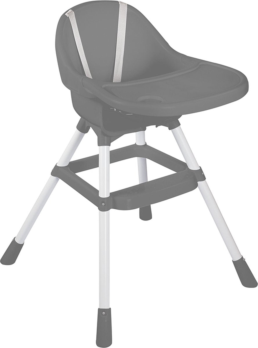 Chaise haute dolu avec ceinture de sécurité à manger amovible