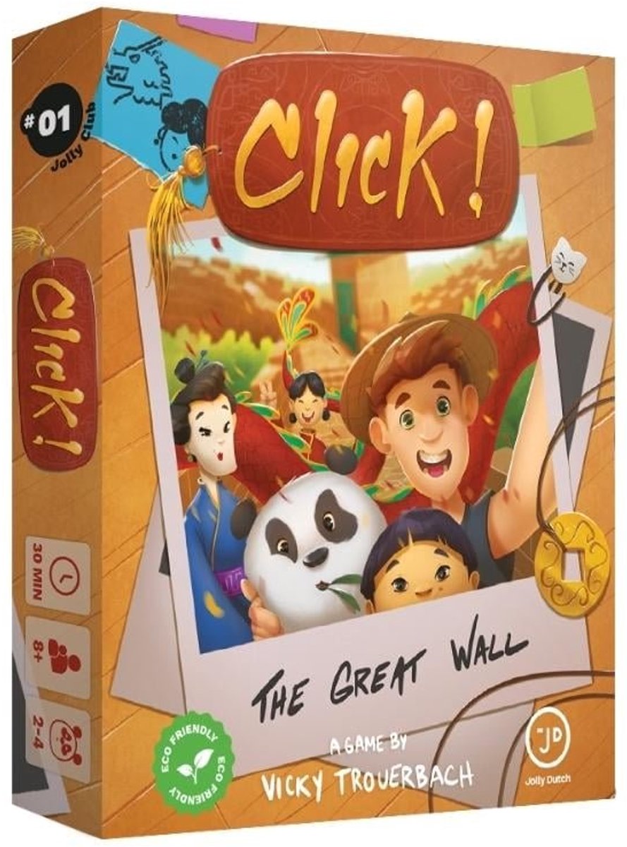 Joli clic hollandais ! la grande muraille - jeu de cartes -