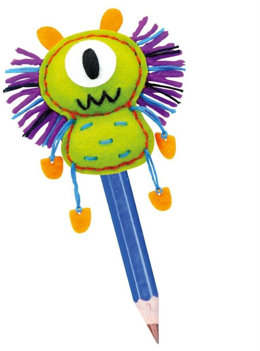Avenir crayon topper monstre - jouets artisanaux créatifs pour enfants