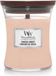 Bougie parfumée moyenne Woodwick Hourglass - Coucher de soleil côtier - 60 heures de combustion