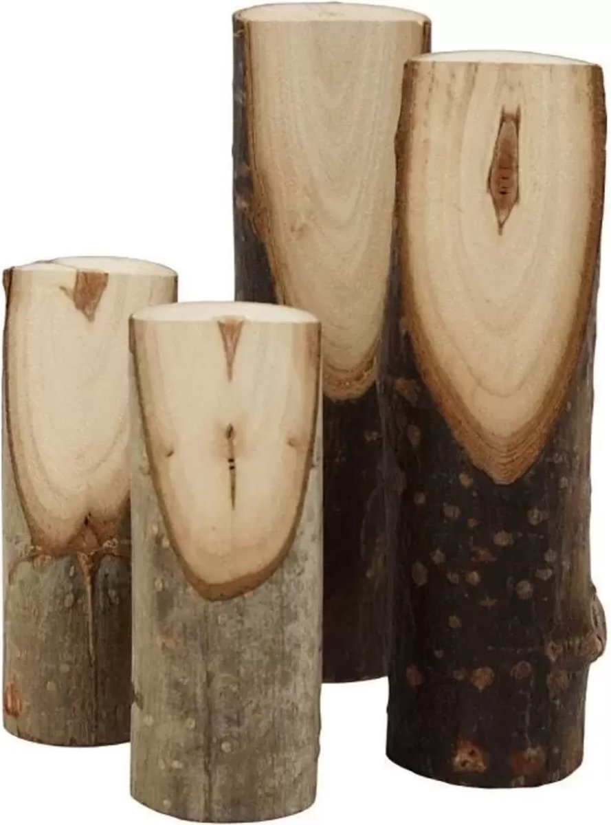 Creativ Company Decorative Tree Trunk Divers, 4st.