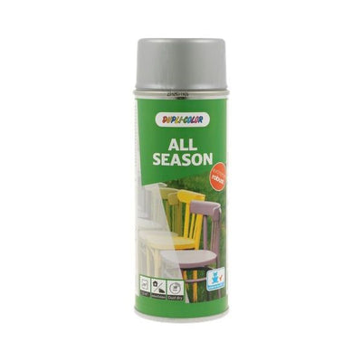 Peinture en aérosol Dupli-color RAL-9006 - 400 ml aluminium toutes saisons, semi-brillant