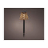 Lampe solaire enfichable Lumineo osier ø12xh30cm