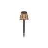 Lampe solaire enfichable Lumineo osier ø12xh30cm