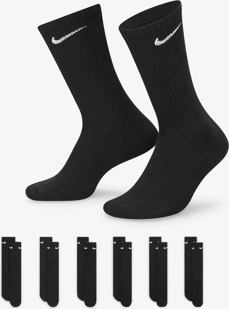 Chaussettes Nike Everyday Cushion Crew (paquet de 6)