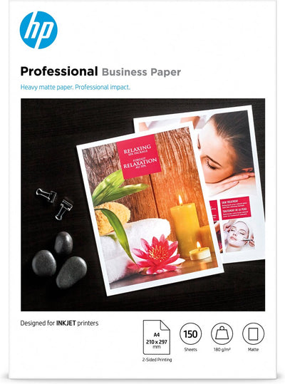 Papier jet d'encre Hp 7mv79a a4 180gr mat