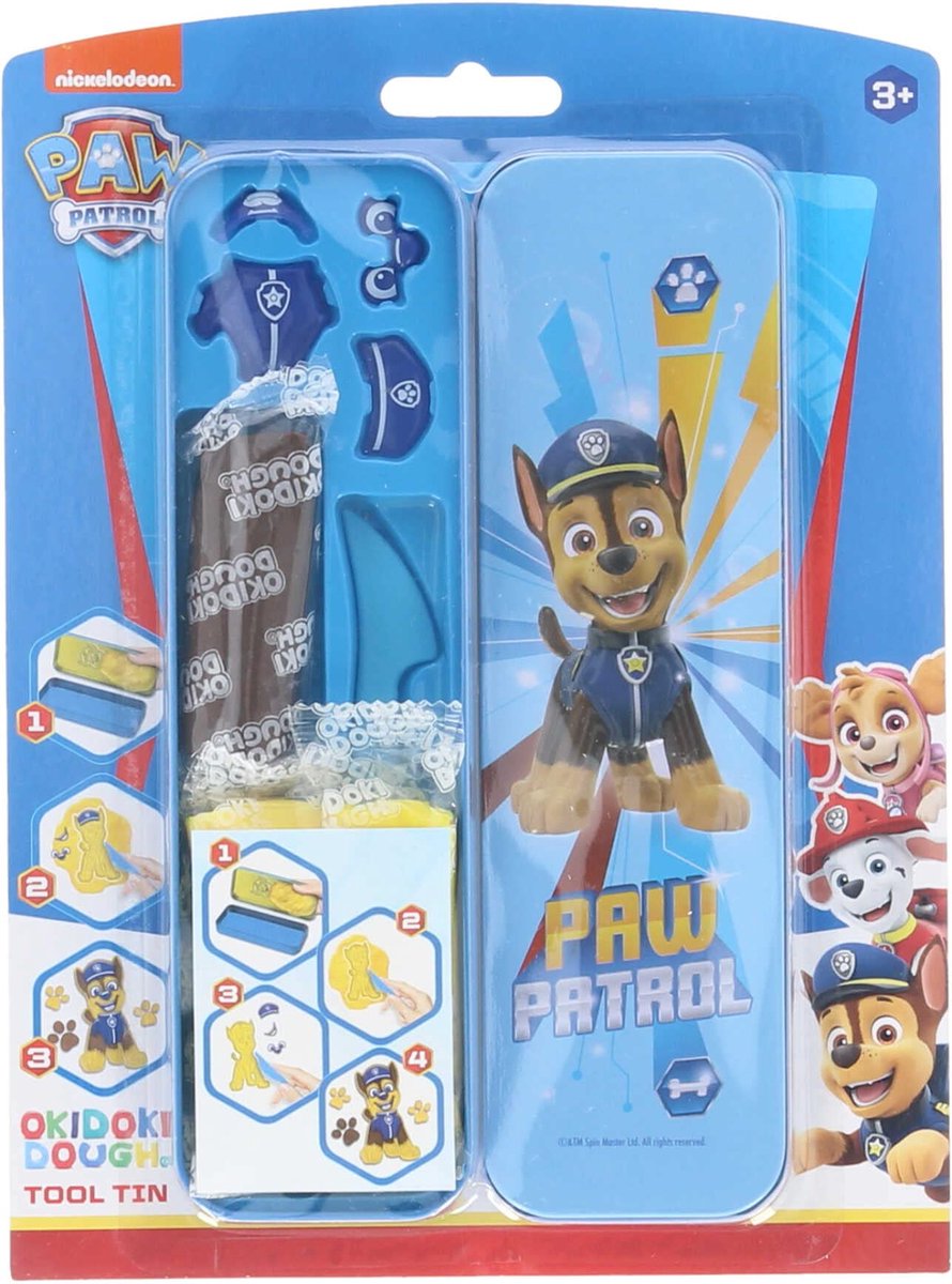PAW PATROL OKIDOKI CLAY STORE 3D avec accessoires