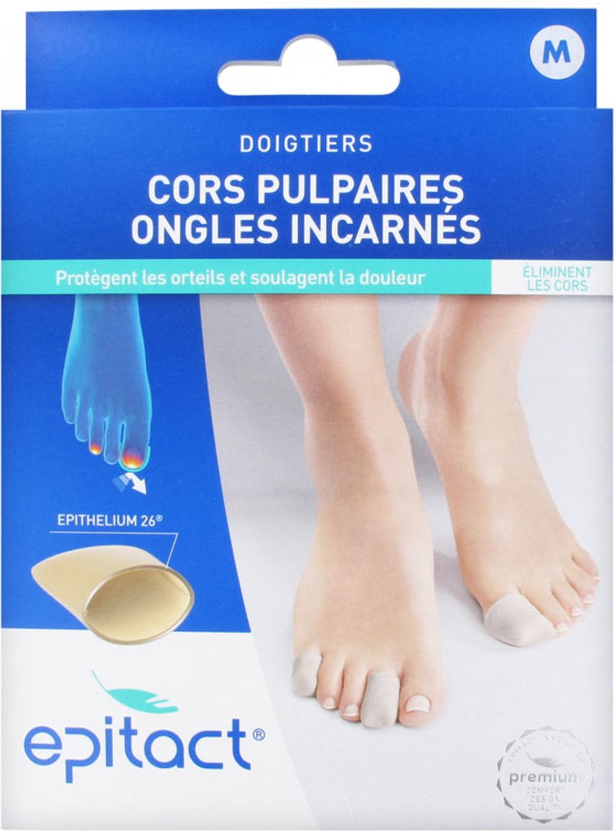 Epitact digitops taille m - protège-orteils en silicone - bandage de sport pour orteils et doigts